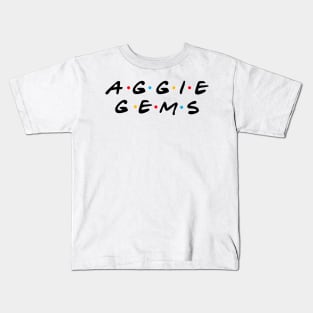 Custom Design for Aggie Gems 2 Kids T-Shirt